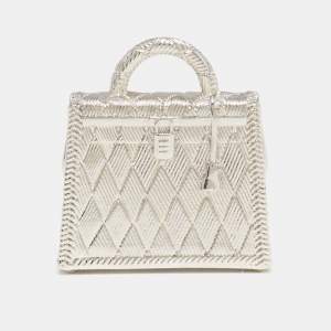Pre Owned Hermès Curiosite Kelly Palladium Plated Bag Charm