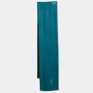 Hermès Multicolor Color-Blocked Cashmere Scarf