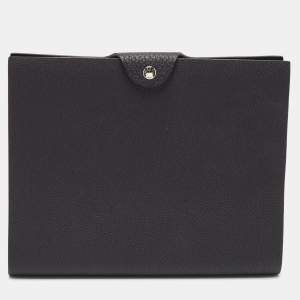 Hermès Noir Togo Leather Ulysse MM Notebook Cover