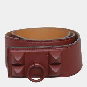 Hermes Collier de Chien Matte Belt