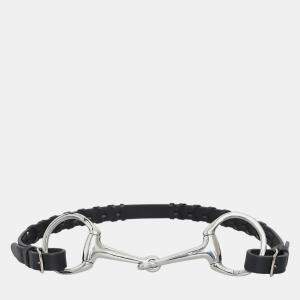 Hermes Horsebit Buckle Leather Belt