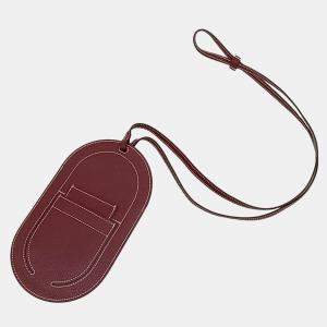 Hermes Brown Leather In The Loop Tone To Go Case Phone Case Bag