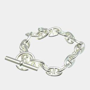 Hermes Silver Chaine D'ancre Chain Bracelet