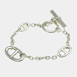 Hermes Silver Chaine D'ancre LG Chain Bracelet