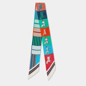 Hermès Multicolor Couvertures Nouvelles Silk Twilly
