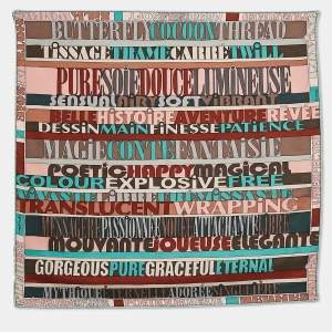 Hermes Multicolor Mots de Silk Gavroche