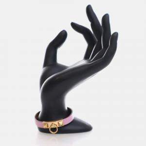 Hermes Mini Mauve Sylvestre Swift Rivale Bracelet