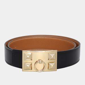 Pre Owned Hermes Collier de Chien Buckle Reversible Belt