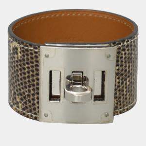 Pre Owned Hermes Lizard Kelly Dog Bracelet