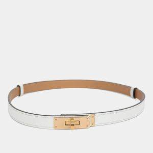 Pre Owned Hermes Kelly Leather  Belt