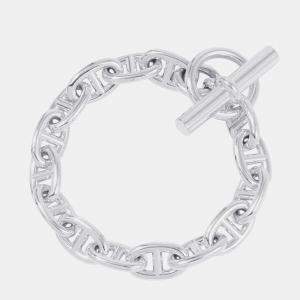 مملوكة مسبقًا Hermes Chaine D'Ancre Bracelet 15 Frames Size MM Sv925