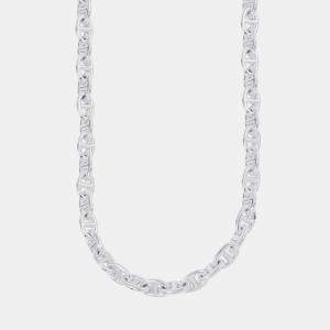 مملوكة مسبقًا Hermes Chaine D'Ancre Necklace 43 Frames Size PM Sv925