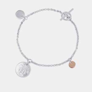 مملوكة مسبقًا Hermes Ex Libris Bracelet Size Pm/Shh 00Sh Sv925 K18Pg