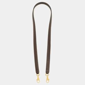 Pre Owned حزام كتف حقيبة هيرمس موكا جلد كليمونس