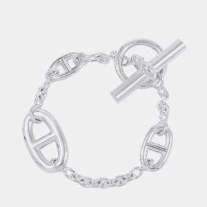 Pre Owned Hermes Chaine D'Ancre Farandole Bracelet Size Xs Sv925