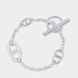 Pre Owned Hermes Chaine D'Ancre Farandole Bracelet Size St Sv925