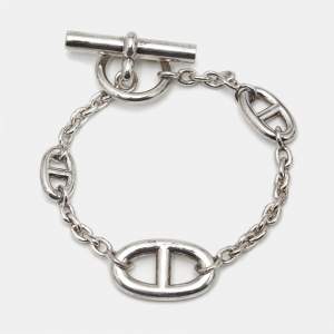 Pre Owned Hermès Farandole Sterling Silver Bracelet
