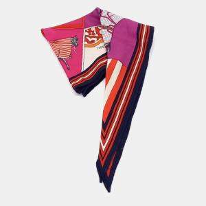 مملوكة مسبقًا Hermes Rosangi Silk Scarf