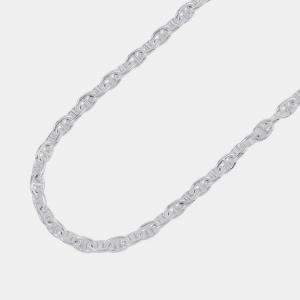 مملوكة مسبقًا Hermes Chaine D'Ancre Necklace 43 Frames Size Pm Sv925