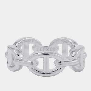 مملوكة مسبقًا Hermes Chaine D'Ancre Anchene Ring Size Pm/55/#15 Sv925