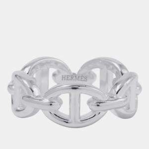 مملوكة مسبقًا Hermes Chaine D'Ancre Anchene Ring Size Pm/51/#11 Sv925