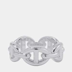 Pre Owned خاتم هيرميس شين دانك أنشن فضة مقاس صغير/53/#13 Sv925