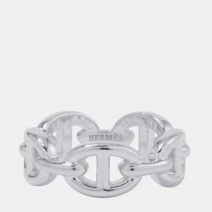 Pre Owned خاتم هيرمس شين دانك أنشين مقاس صغير 52/#12 Sv925