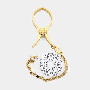 مملوكة مسبقًا حلقة مفاتيح معدنية هيرمس وحلقة قفاز