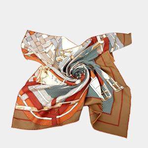 مملوكة مسبقًا Hermes Silk Multicolor Scarf