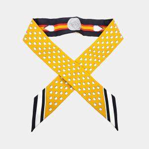 مملوكة مسبقًا وشاح هيرمس حرير ملون متعدد تويللي