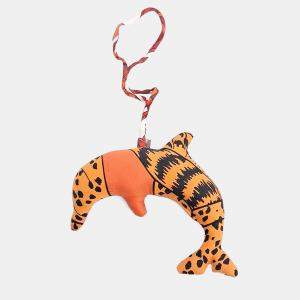 Pre Owned Hermes Petit Hache Silk Bag Charm