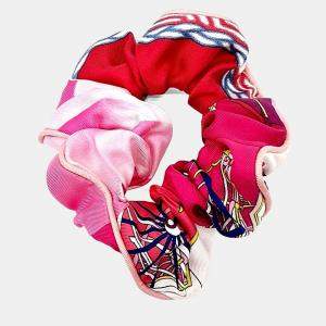 مملوكة مسبقًا Hermes silk hair scrunchie