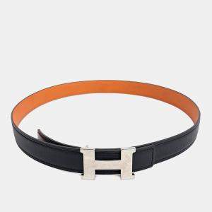 مملوكة مسبقًا Hermes H reversible belt (C)