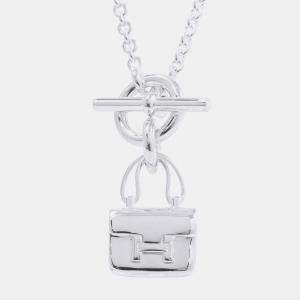 Pre Owned Hermes Constance Amulette Necklace Sv925