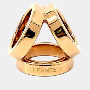 Pre Owned خاتم وشاح هيرمس معدني