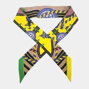 Pre Owned وشاح هيرمس تويللي حرير متعدد الألوان