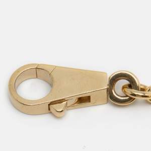 مملوكة مسبقًا Hermes Olga Gold Tone Bag Charm