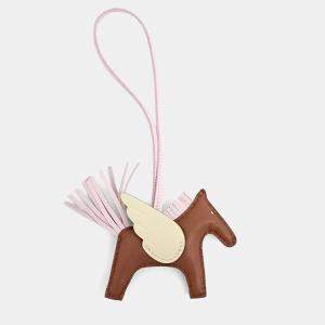 مملوكة مسبقًا Hermes Pegasus Rodeo Bag Charm Small