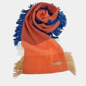 Pre Owned Hermes cashmere Multicolor muffler