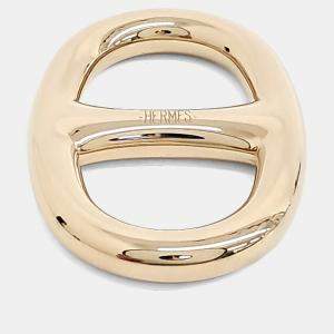 Pre Owned Hermes Gold  Scarf Ring