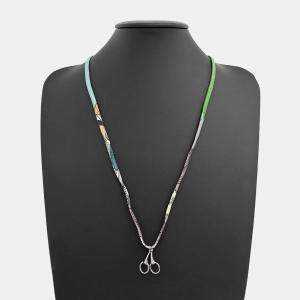 مملوكة مسبقًا Hermes Tourbillon Silk Necklace