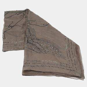 مملوكة مسبقًا Hermes beaded shawl and scarf