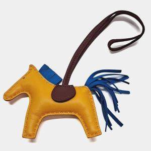 مملوكة مسبقًا تعليقة حقيبة هيرمس روديو صغيرة