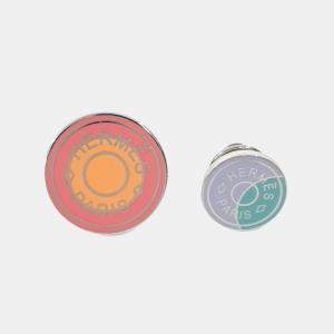 مملوكة مسبقًا Hermes Metal Eclipse Brooch