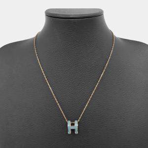مملوكة مسبقًا Hermes Pop H Metal necklace