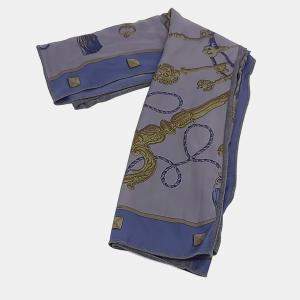 مملوكة مسبقًا Hermes silk cashmere muffler