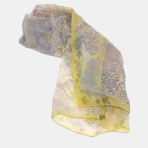 Pre Owned Hermes Multicolor silk scarf