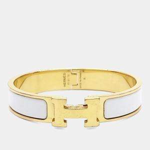 مملوكة مسبقًا Hermes Gold Plated Metal Clickash