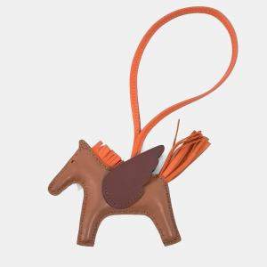Pre Owned Hermes Pegasus Rodeo Bag Charm Small