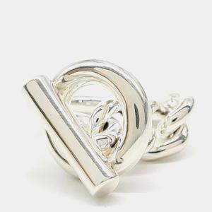Pre Owned Hermès Silver Croisette Ring